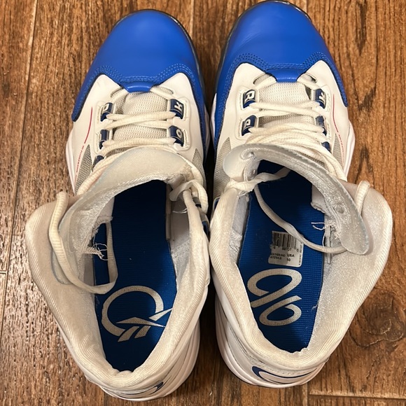 Blue, red and white Allen Iverson’s Q 96 Cross Examine - Picture 6 of 13